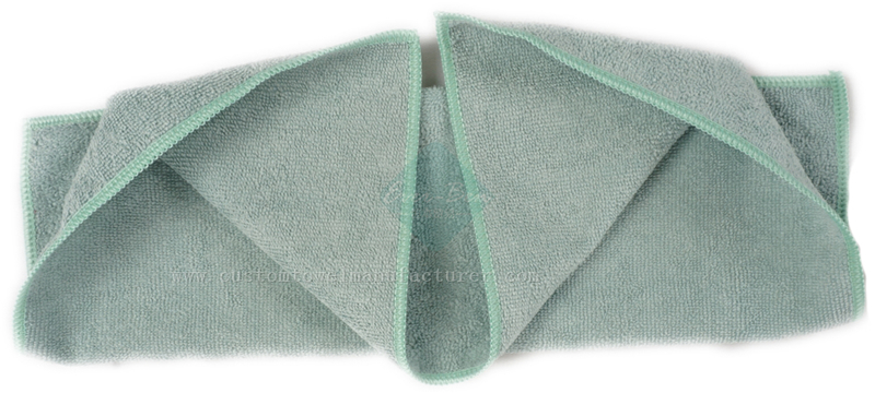 microfiber towels for windows supplier|Bulk Custom Brand Green Quick Dry Hair Salon Towel Gift Wholesaler